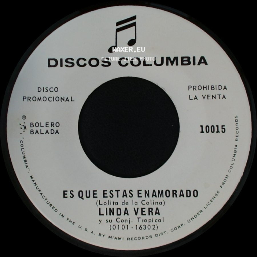 Linda Vera Y Su Conj. Tropical - Arriba / Es Que Estas Enamorado side B