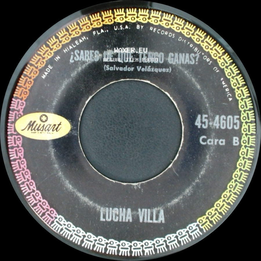 Lucha Villa - La Iglesia De Mi Barrio / ¿Sabes De Que Tengo Ganas? side B