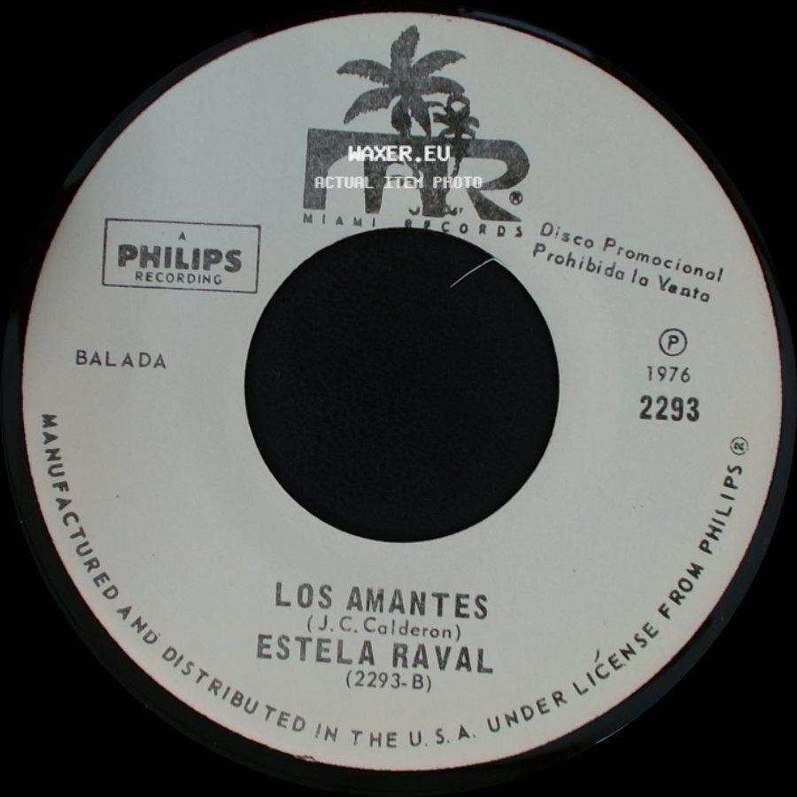 Estela Raval - Amame / Los Amantes side B