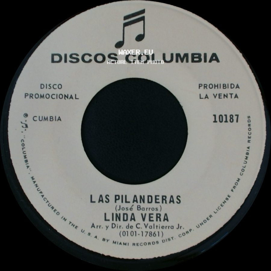Linda Vera - Las Pilanderas / La Luna Esta En El Bote side A