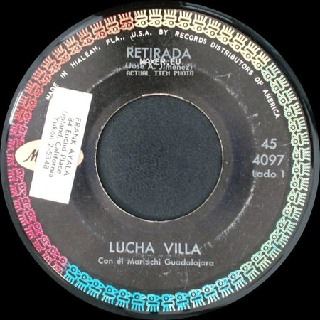 Lucha Villa - Retirada / El Tren side A