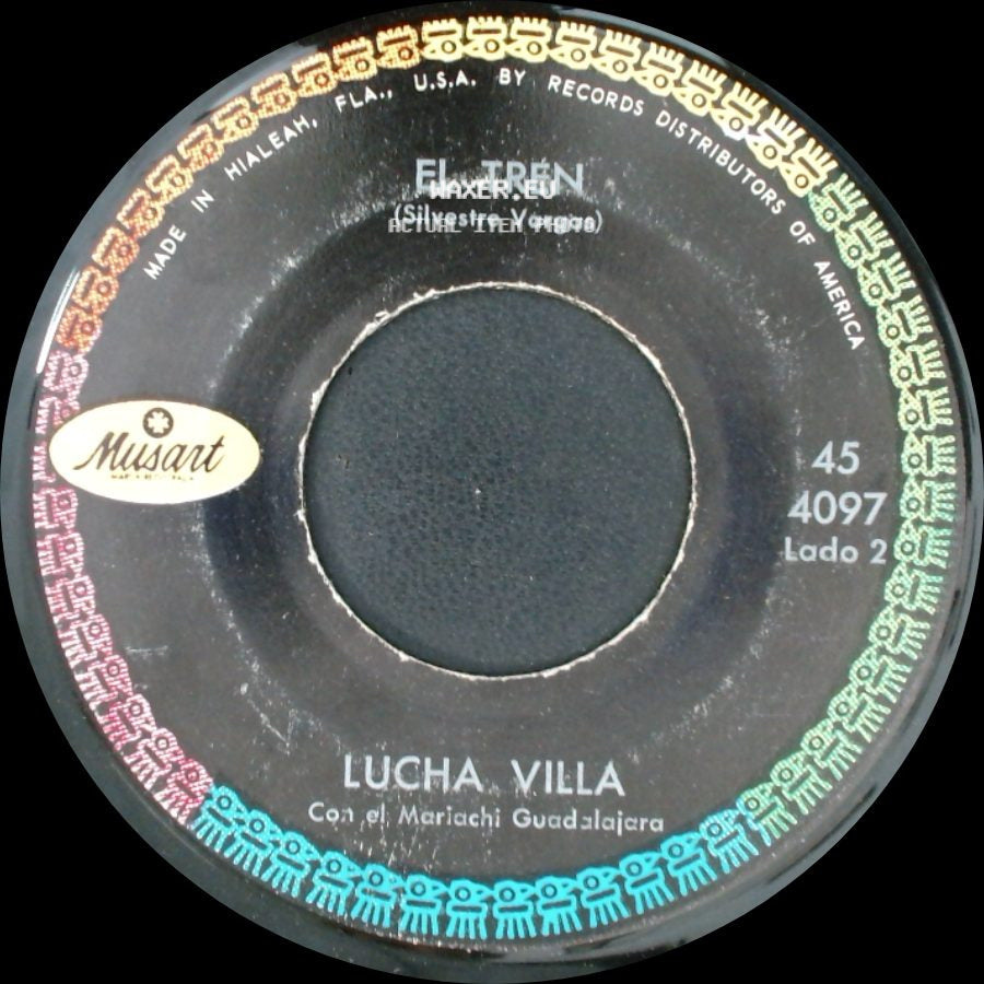 Lucha Villa - Retirada / El Tren side B