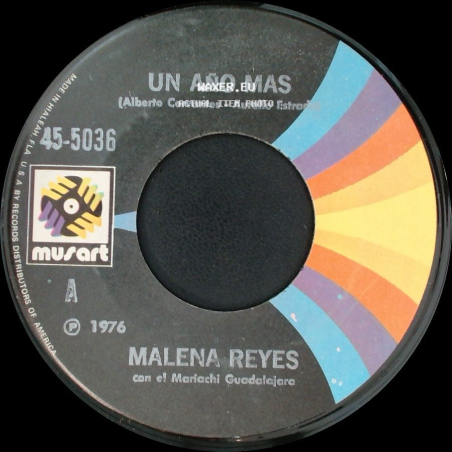 Malena Reyes / Malena Reyes Con El Mariachi Guadalajara - Un Año Más / Dos Luceros side A