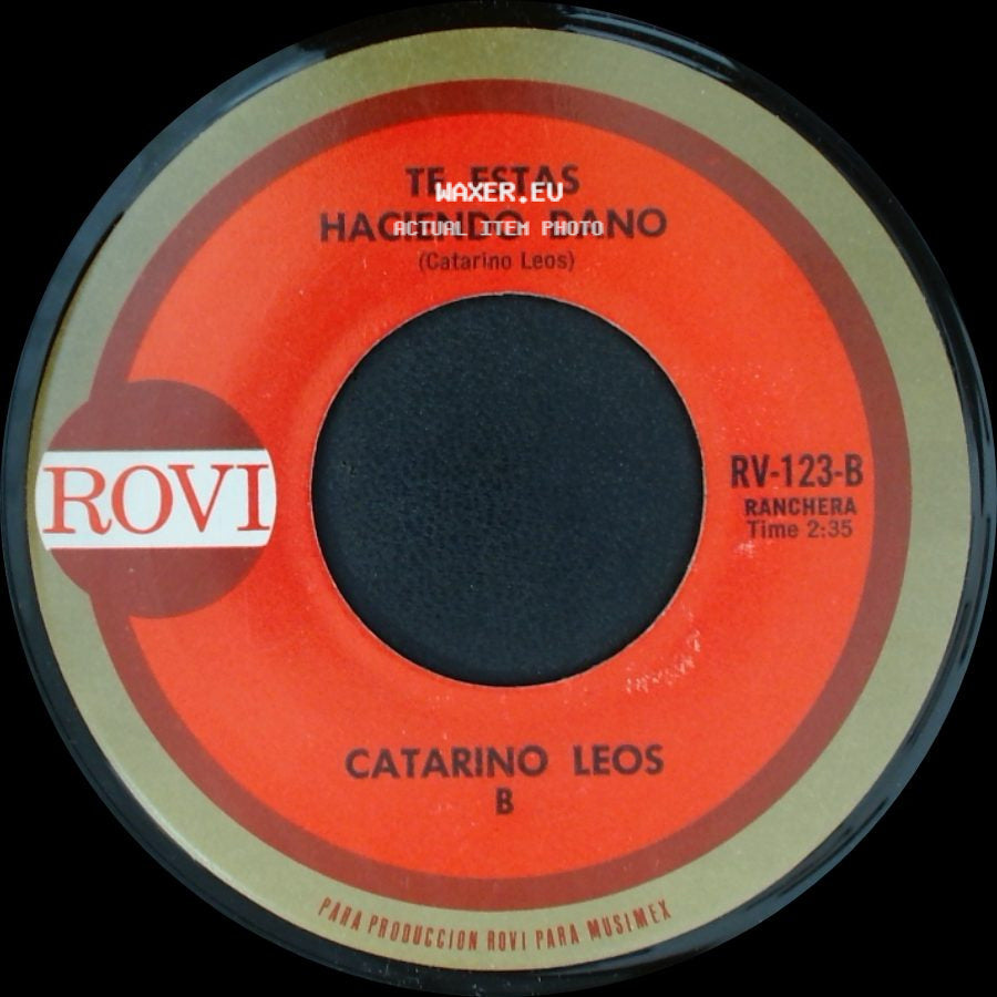 Catarino Leos - Peor Que La Muerte / Te Estas Haciendo Dano side B