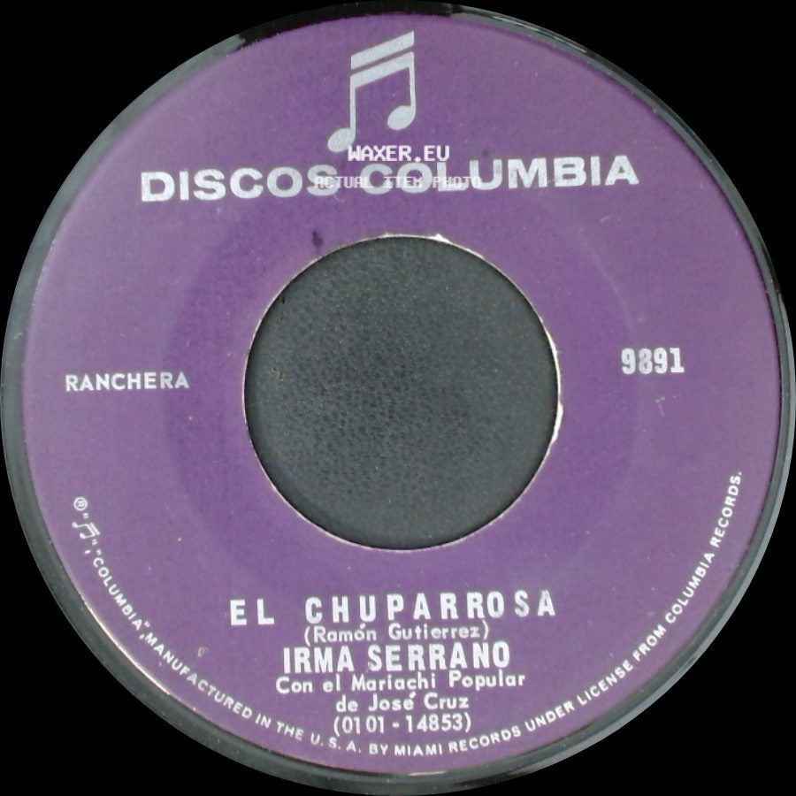Irma Serrano - El Chuparrosa / Dos Puertas side A