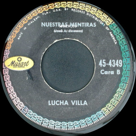 Lucha Villa - Adoro / Nuestras Mentiras side B