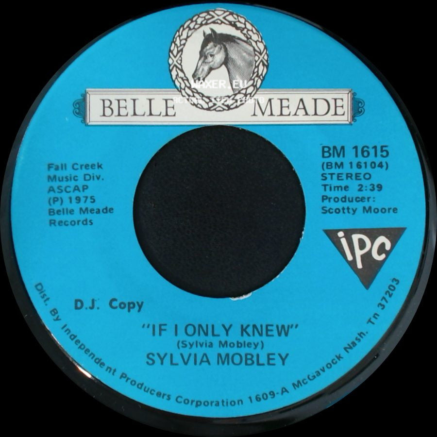 Sylvia Mobley - Silent Love / If I Only Knew side B