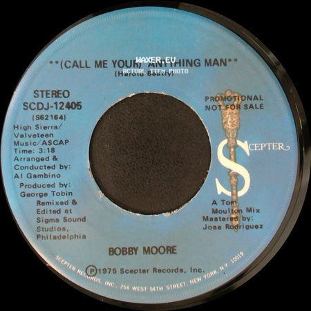 Bobby Moore - (Call Me Your) Anything Man / (Call Me Your) Anything Man side A