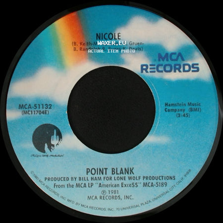 Point Blank / Nicole - Restless / Point Blank side B