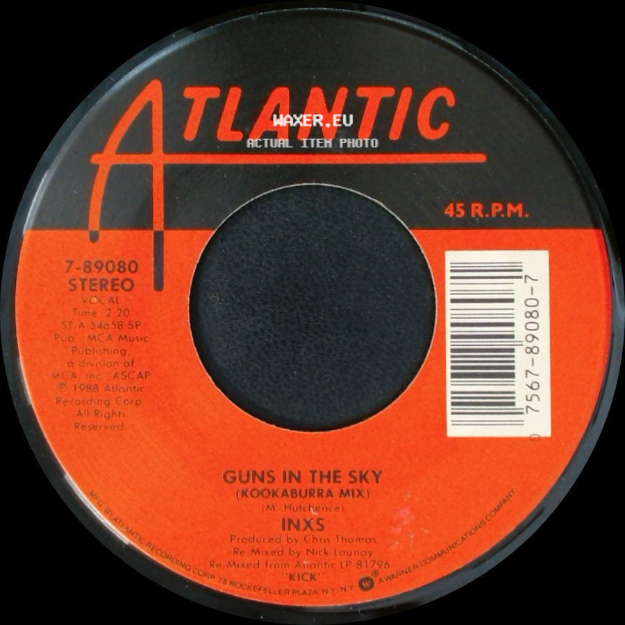 Inxs - New Sensation / Guns In The Sky (Kookaburra Mix) side B