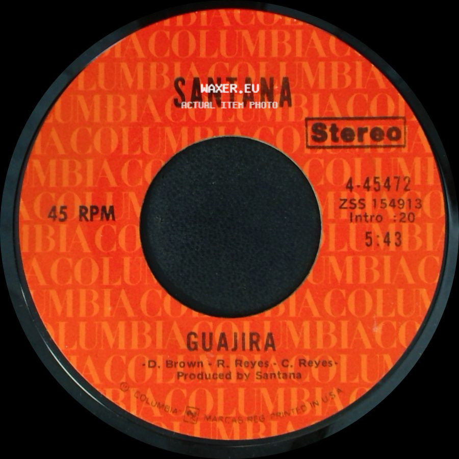 Santana - Guajira / Everybody's Everything side A