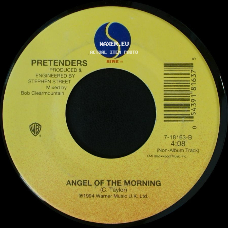 Pretenders - Angel Of The Morning / Night In My Veins side A