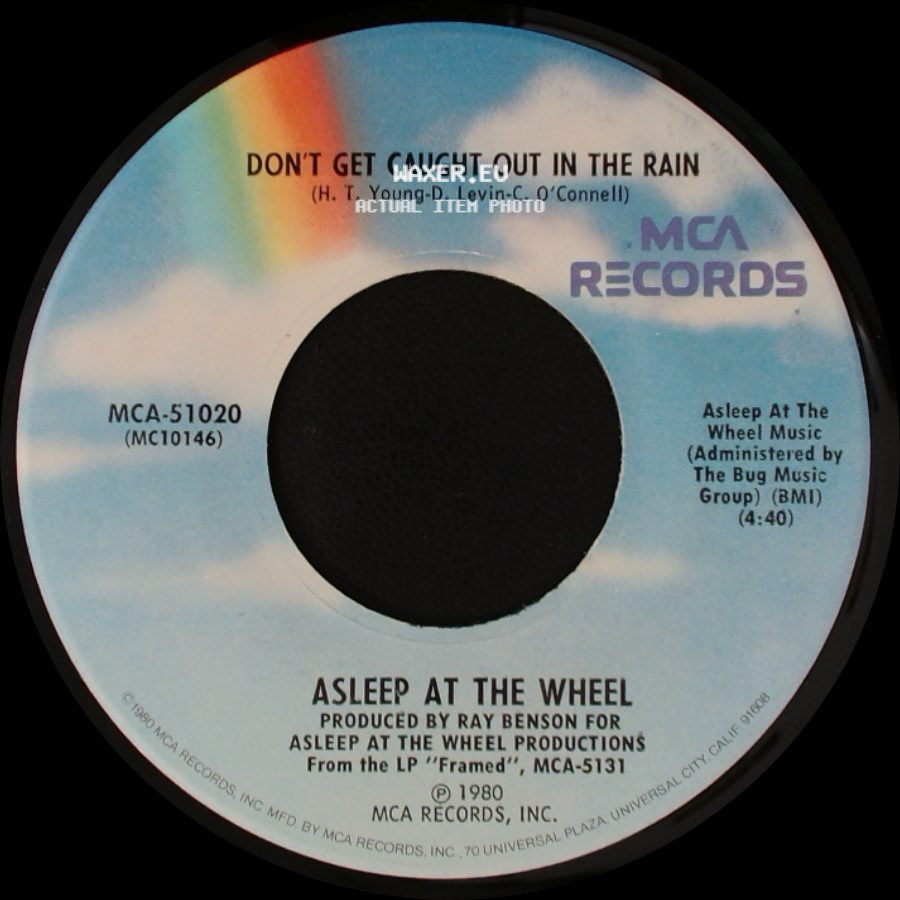 Asleep At The Wheel - Cool As A Breeze / Don't Get Caught Out In The Rain side B