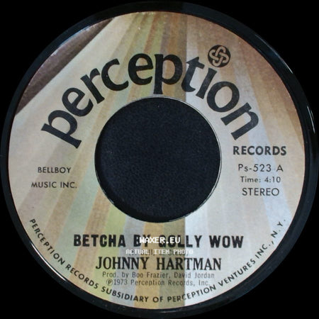 Johnny Hartman - Betcha By Golly Wow / Help Me Make It Through The Night side A