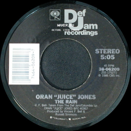 Oran "Juice" Jones - The Rain / Your Song side A