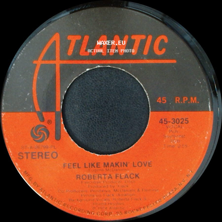Roberta Flack - When You Smile / Feel Like Makin' Love side B