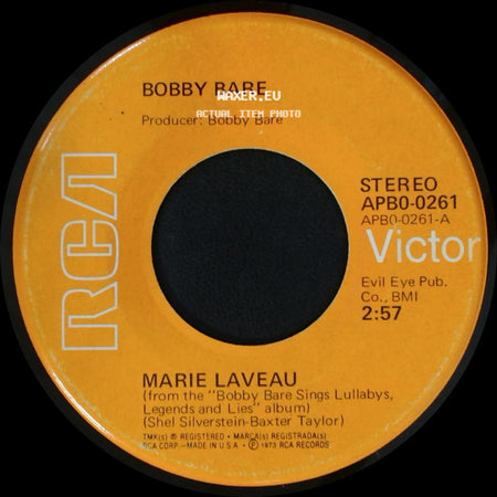 Bobby Bare - The Mermaid / Marie Laveau side B