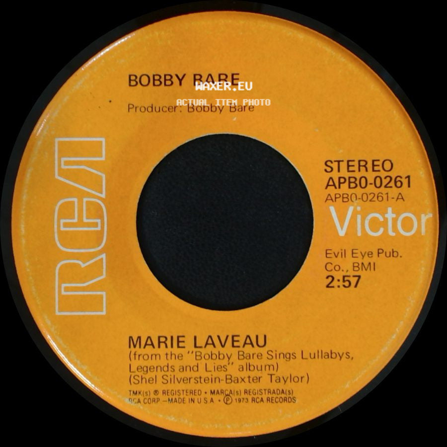 Bobby Bare - The Mermaid / Marie Laveau side B