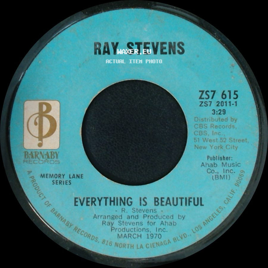 Ray Stevens - Everything Is Beautiful / America, Communicate With Me side A