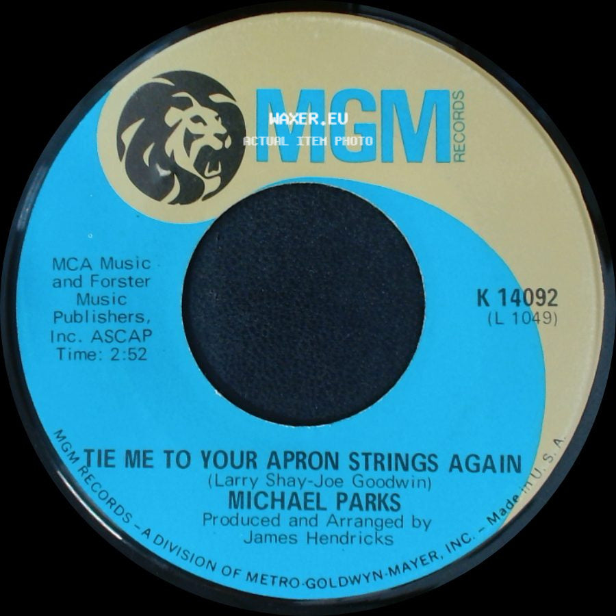 Michael Parks - Won't You Ride In My Little Red Wagon / Tie Me To Your Apron Strings Again side B
