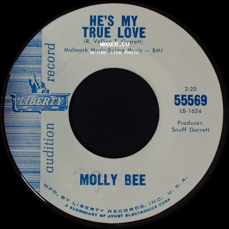 Molly Bee - He's My True Love / I Was Only Kidding side A