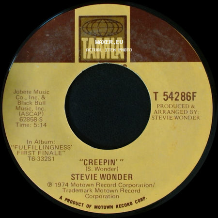 Stevie Wonder - Creepin' / Another Star side A