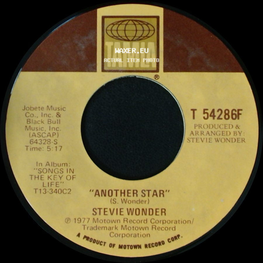 Stevie Wonder - Creepin' / Another Star side B
