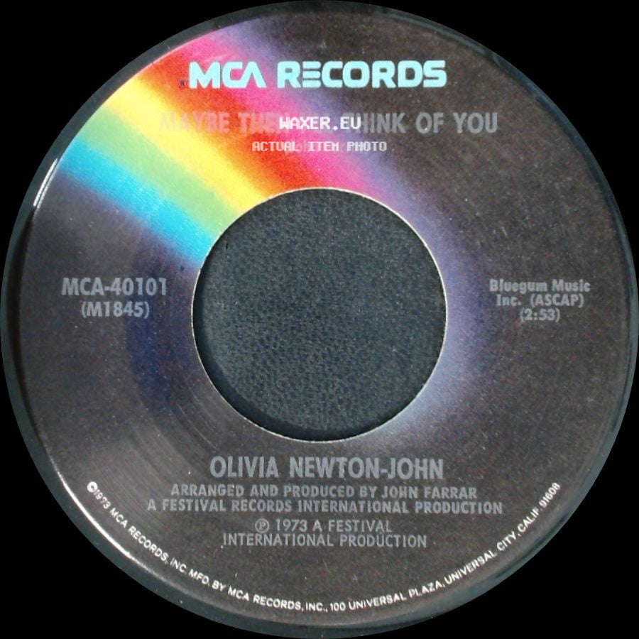 Olivia Newton-John - Maybe Then I'll Think Of You / Let Me Be There side A