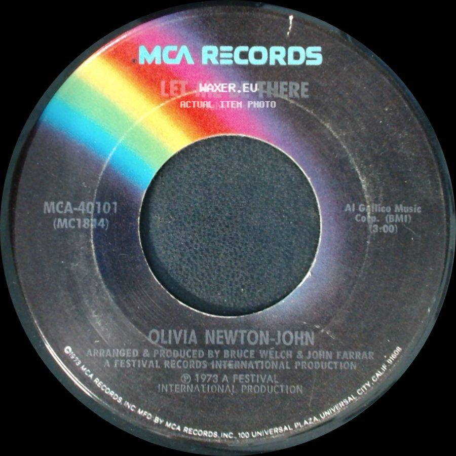 Olivia Newton-John - Maybe Then I'll Think Of You / Let Me Be There side B