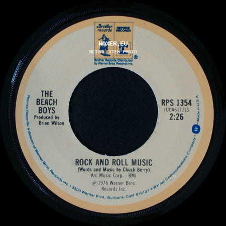 The Beach Boys - Rock And Roll Music / The T M Song side A