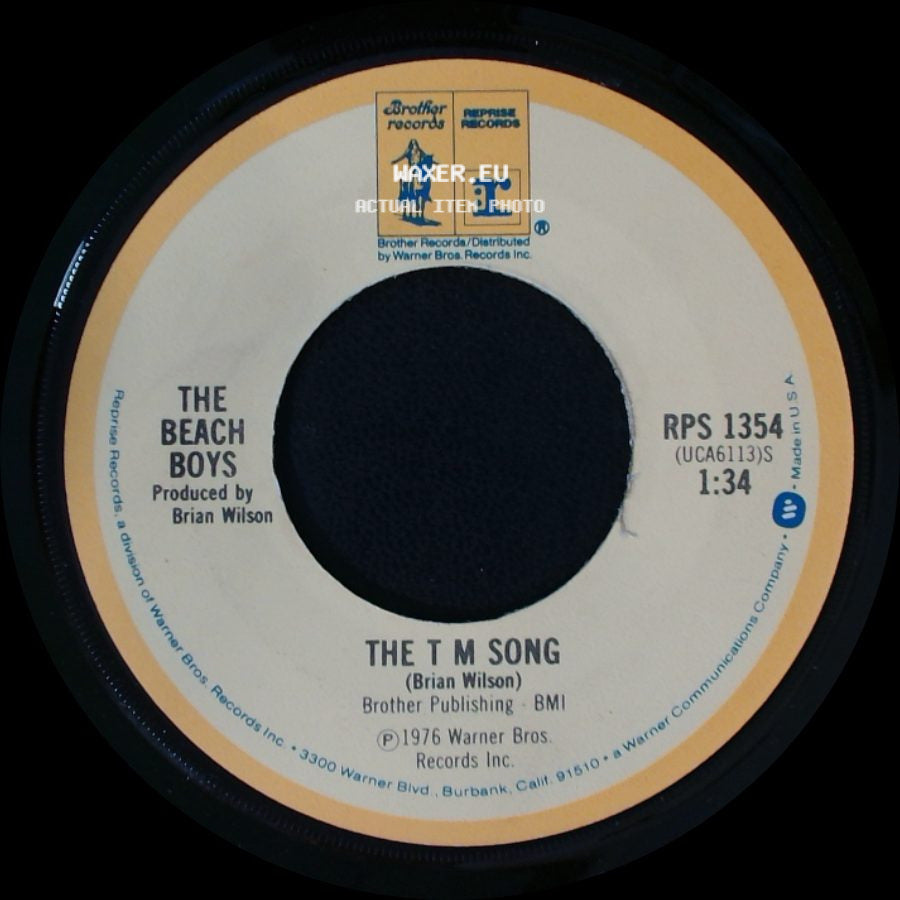 The Beach Boys - Rock And Roll Music / The T M Song side B