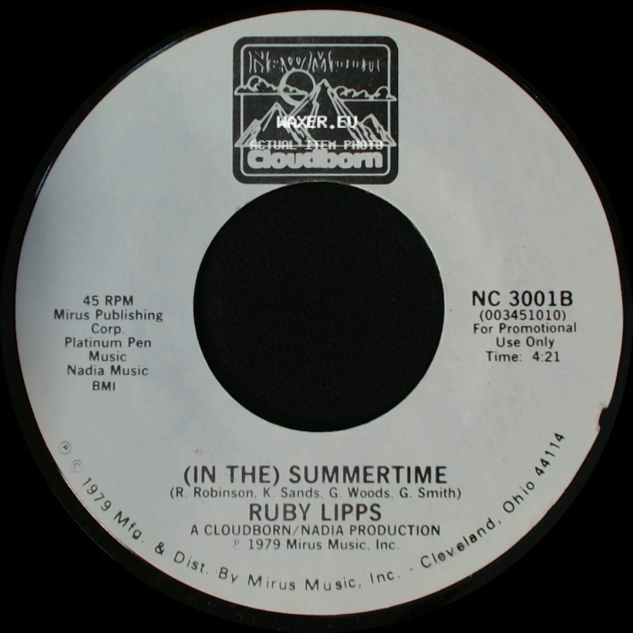 Ruby Lipps - (At The) Roller Rink / (In The) Summertime side B