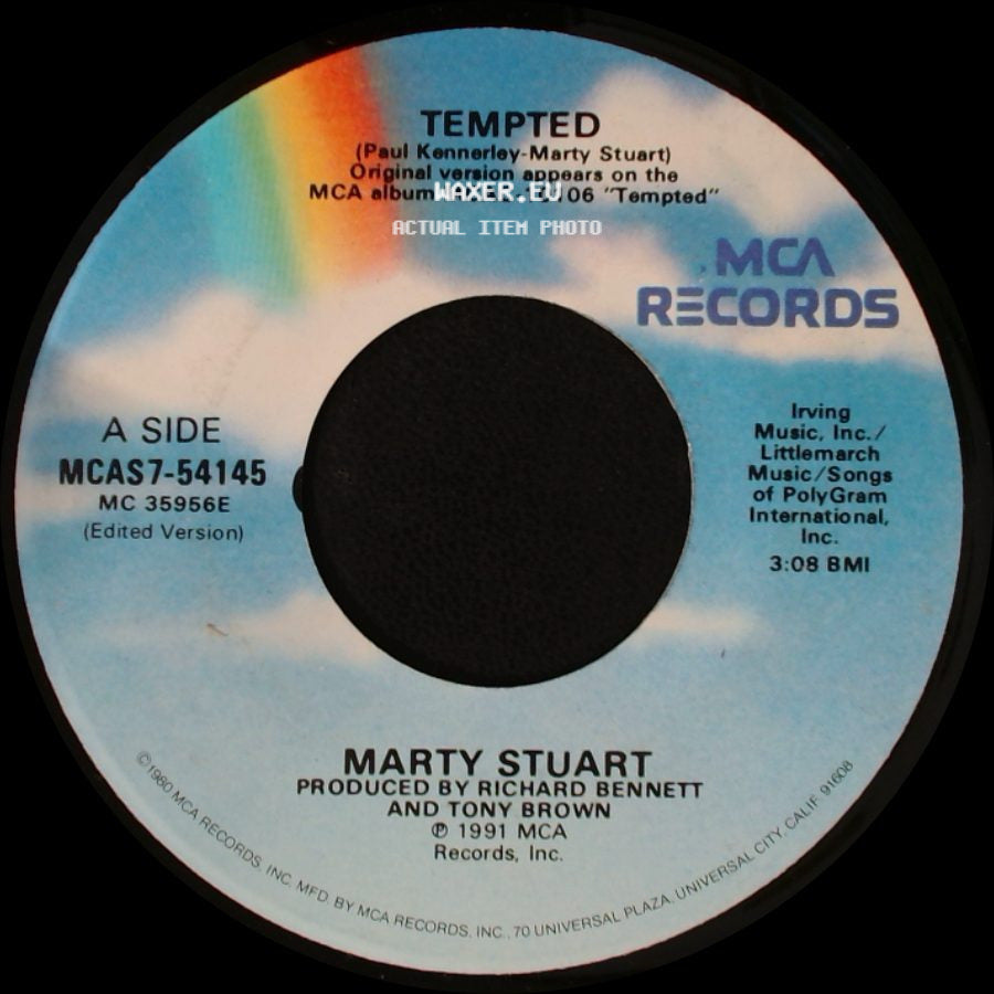 Marty Stuart - Tempted / I'm Blue, I'm Lonesome side A