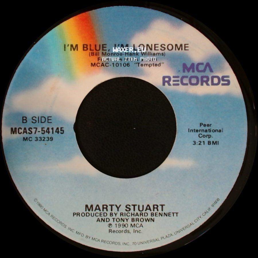 Marty Stuart - Tempted / I'm Blue, I'm Lonesome side B