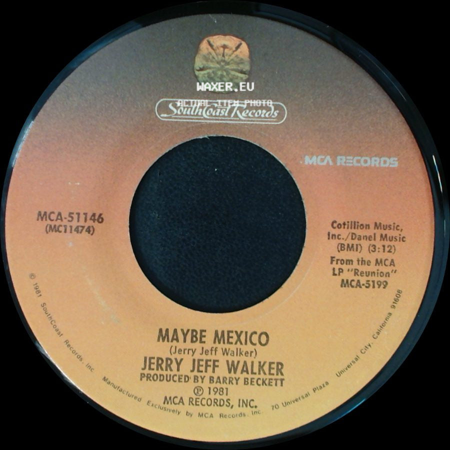 Jerry Jeff Walker - Maybe Mexico / Got Lucky Last Night side A