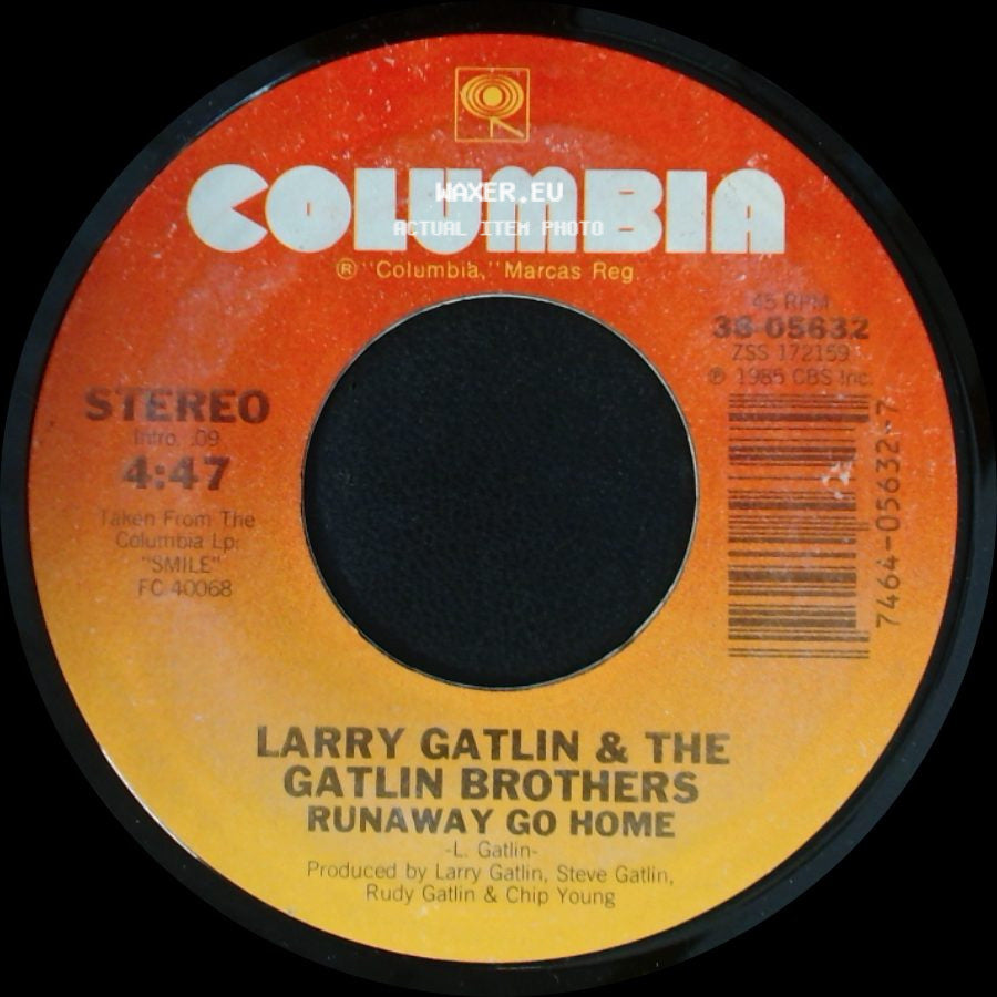 Larry Gatlin & The Gatlin Brothers - Runaway Go Home / Nothing But Your Love Matters side A