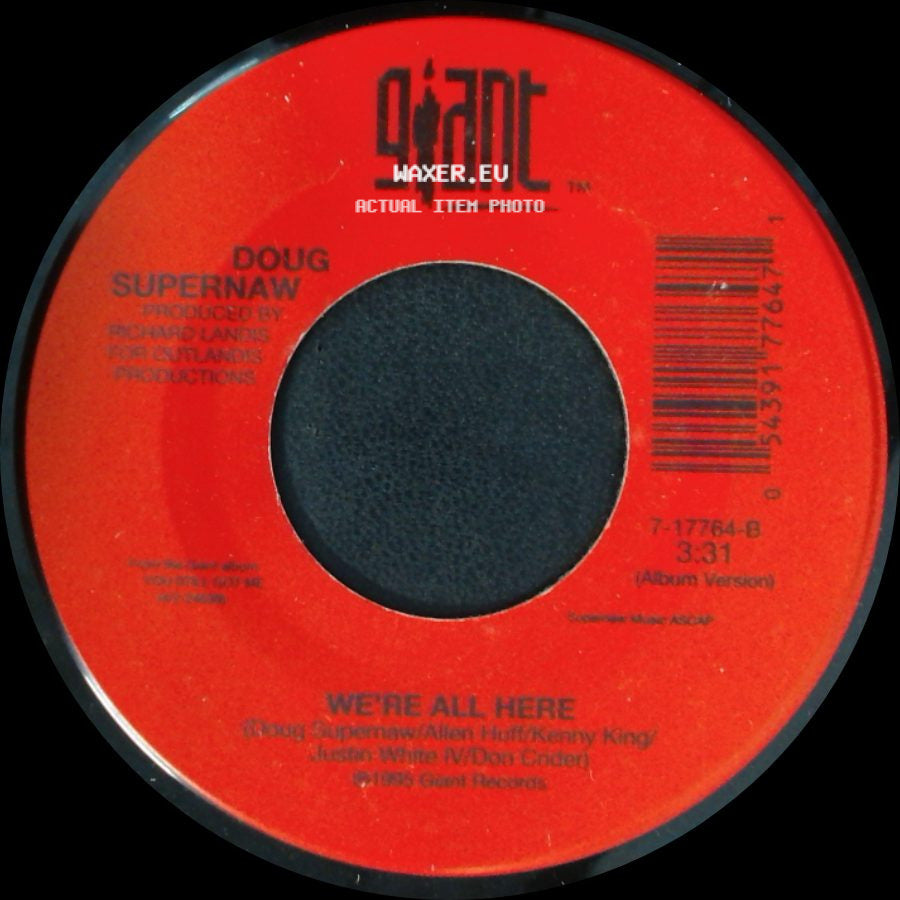 Doug Supernaw - We're All Here / Not Enough Hours In The Night side A