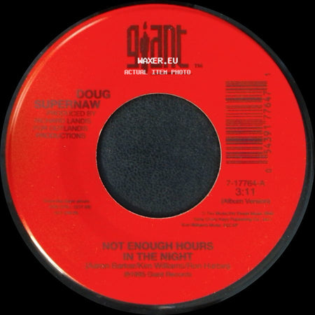 Doug Supernaw - We're All Here / Not Enough Hours In The Night side B