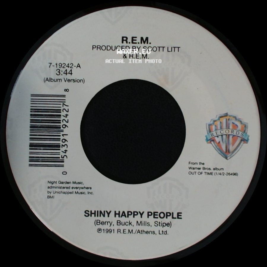 R.E.M. - Shiny Happy People / Forty Second Song side A