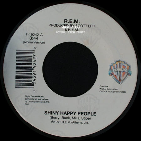 R.E.M. - Shiny Happy People / Forty Second Song side A