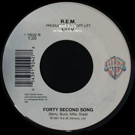 R.E.M. - Shiny Happy People / Forty Second Song side B