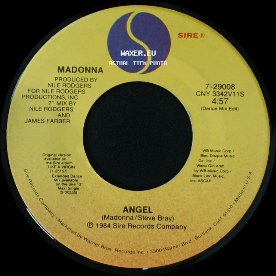 Madonna - Angel / Angel side A