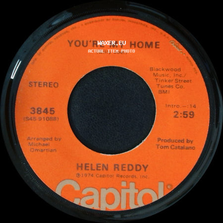 Helen Reddy - Keep On Singing / You're My Home side B