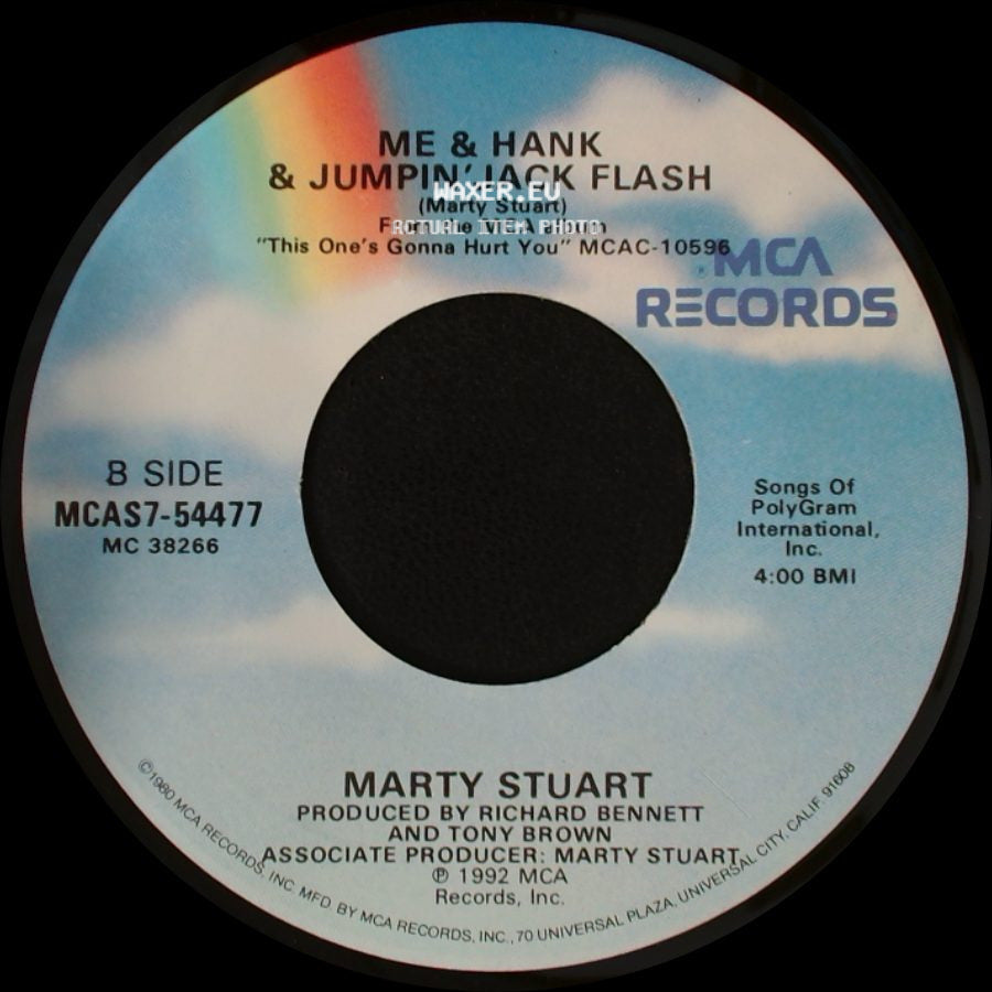 Marty Stuart - Now That's Country / Me & Hank & Jumpin' Jack Flash side B