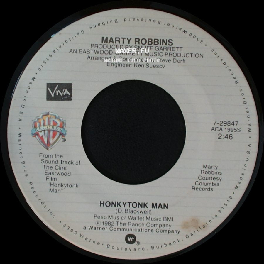 Marty Robbins / Johnny Gimble & The Texas Swing Band - Honkytonk Man / Shotgun Rag side A
