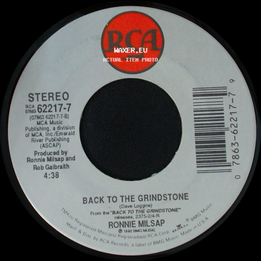 Ronnie Milsap - All Is Fair In Love And War / Back To The Grindstone side B