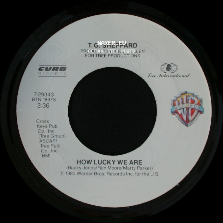 T.G. Sheppard / T. G. Sheppard With Clint Eastwood - How Lucky We Are / Make My Day side A