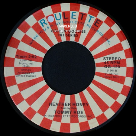 Tommy Roe - Jam Up And Jelly Tight / Heather Honey side B