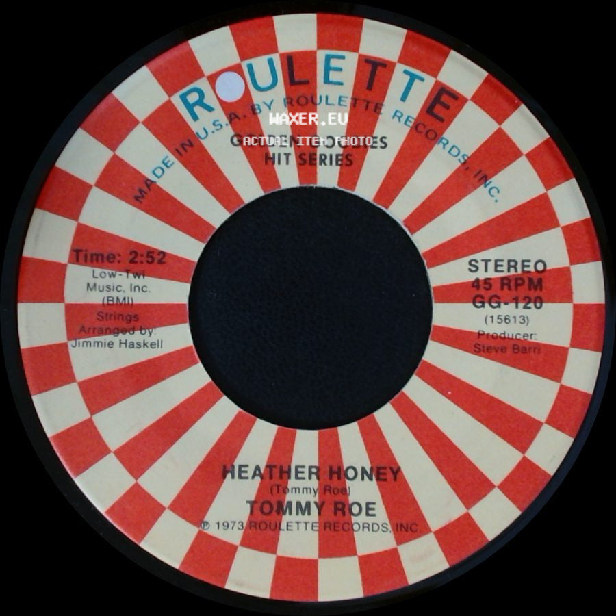 Tommy Roe - Jam Up And Jelly Tight / Heather Honey side B