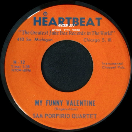 Sam Porfirio Quartet - I Love Paris / My Funny Valentine side B